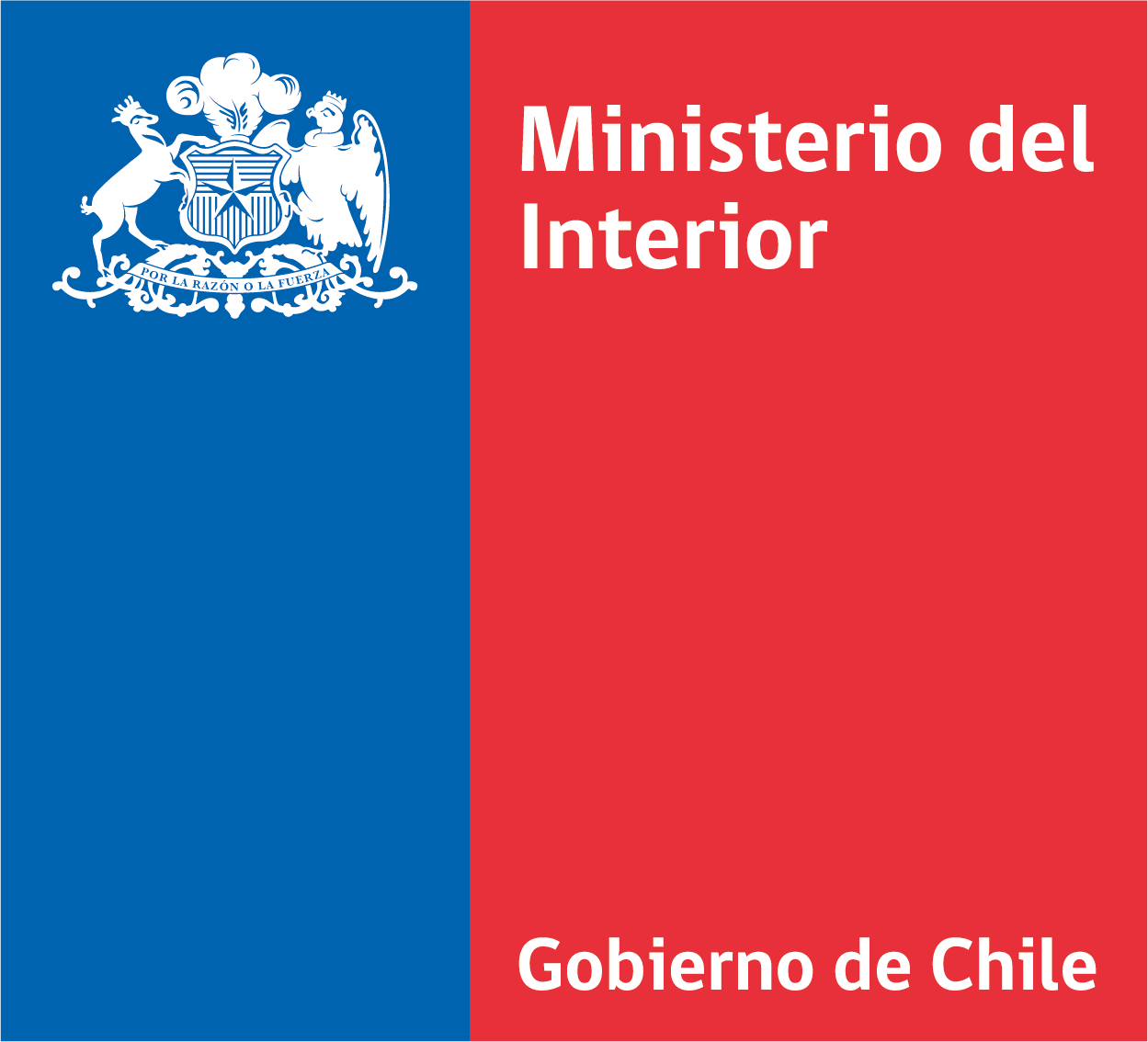 Logo de Ministerio del Interior y Seguridad Pública