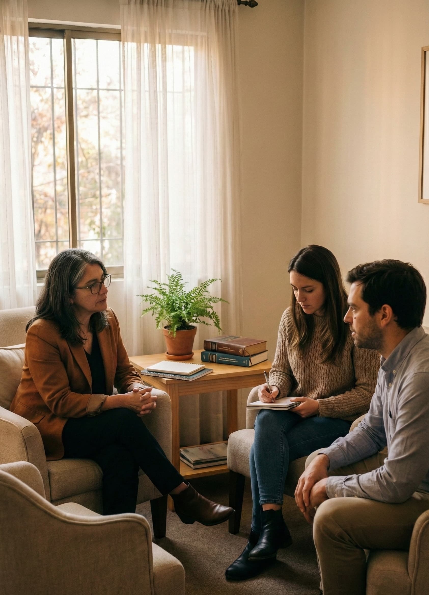 Sesión de supervisión profesional para equipos de intervención social